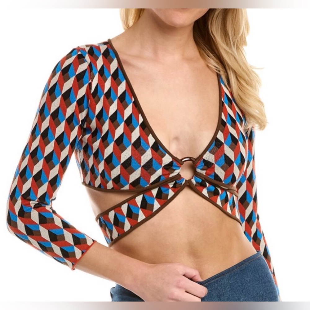 Ronny Kobo crop top